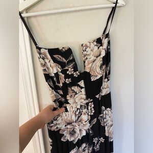 Floral midi dress
